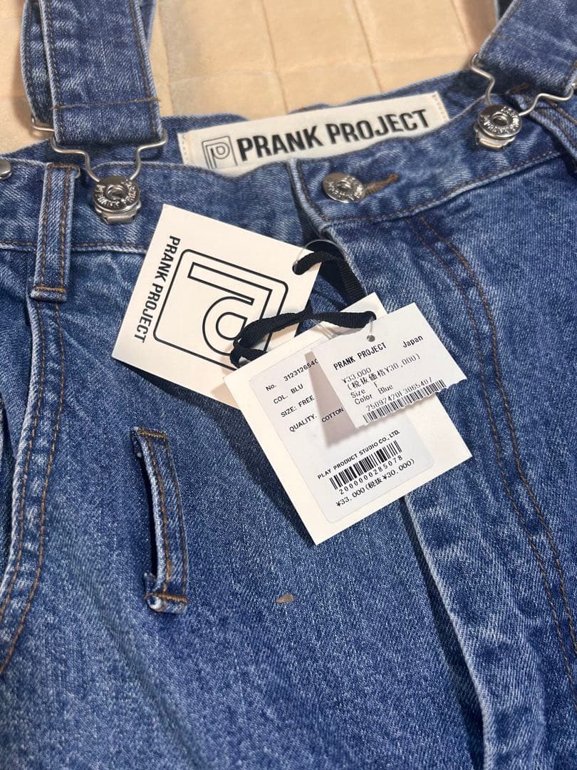 prank project プランクプロジェクト　オーバウエスト　サロペット