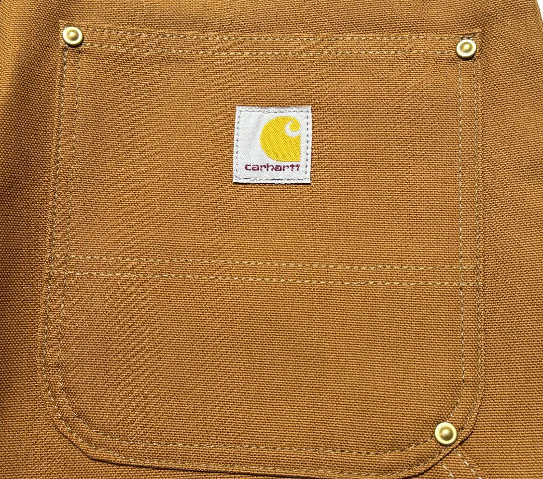 新品 カーハート 米国製 B01フィルムダック ダブルニー パンツ W32L32