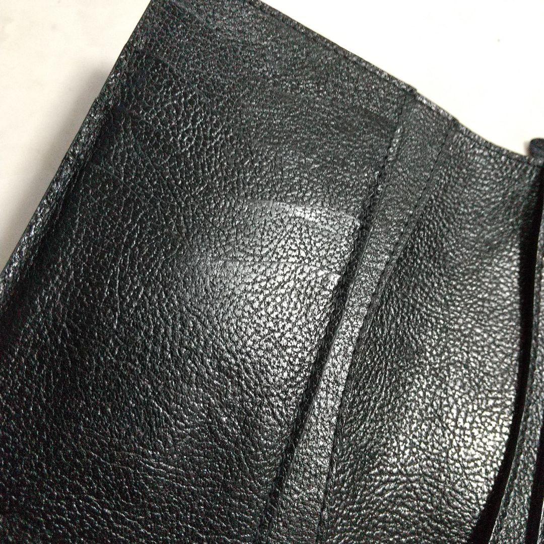 美品 IL BISONTE イルビゾンテ 三つ折り財布 男女兼用 レザー