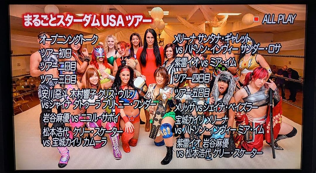 STARDOM　スターダム丸ごとUSAツアー　DVD