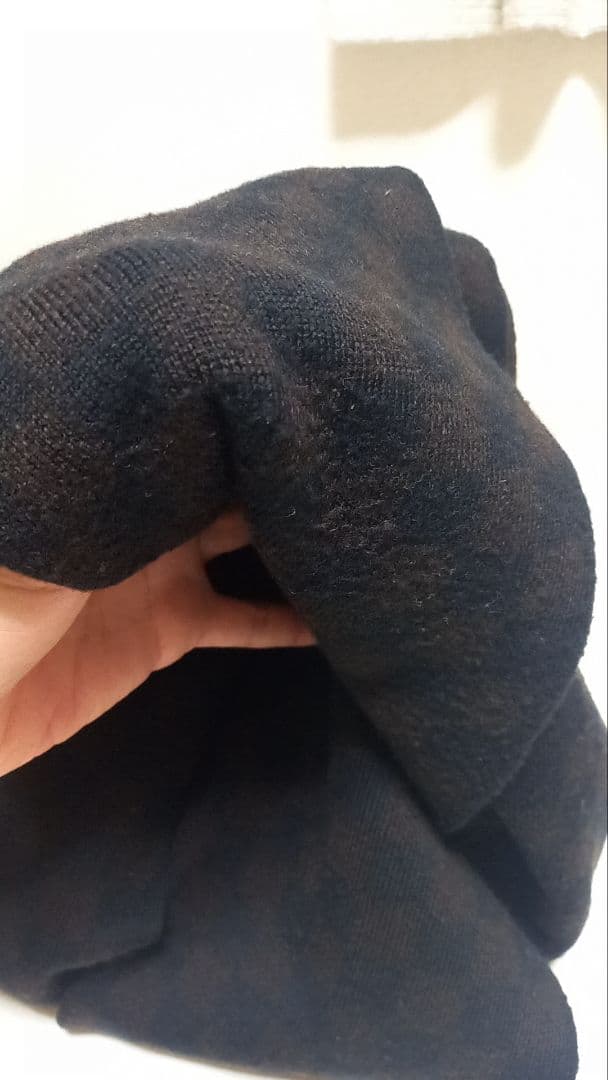 ブラック/ブラウン LV モノグラムマフラー