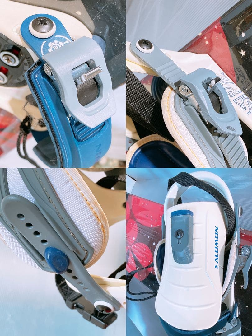 あ*お様 SALOMON Maiden スノボ 3点SET 143cm ビンディ
