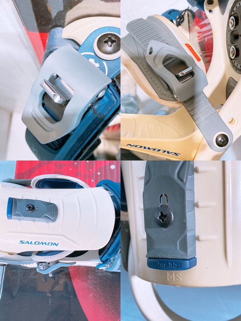 あ*お様 SALOMON Maiden スノボ 3点SET 143cm ビンディ