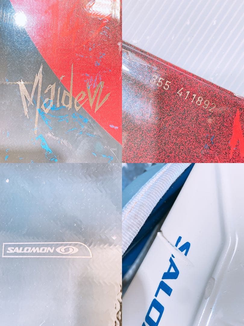 あ*お様 SALOMON Maiden スノボ 3点SET 143cm ビンディ