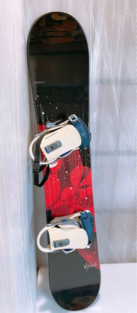 あ*お様 SALOMON Maiden スノボ 3点SET 143cm ビンディ