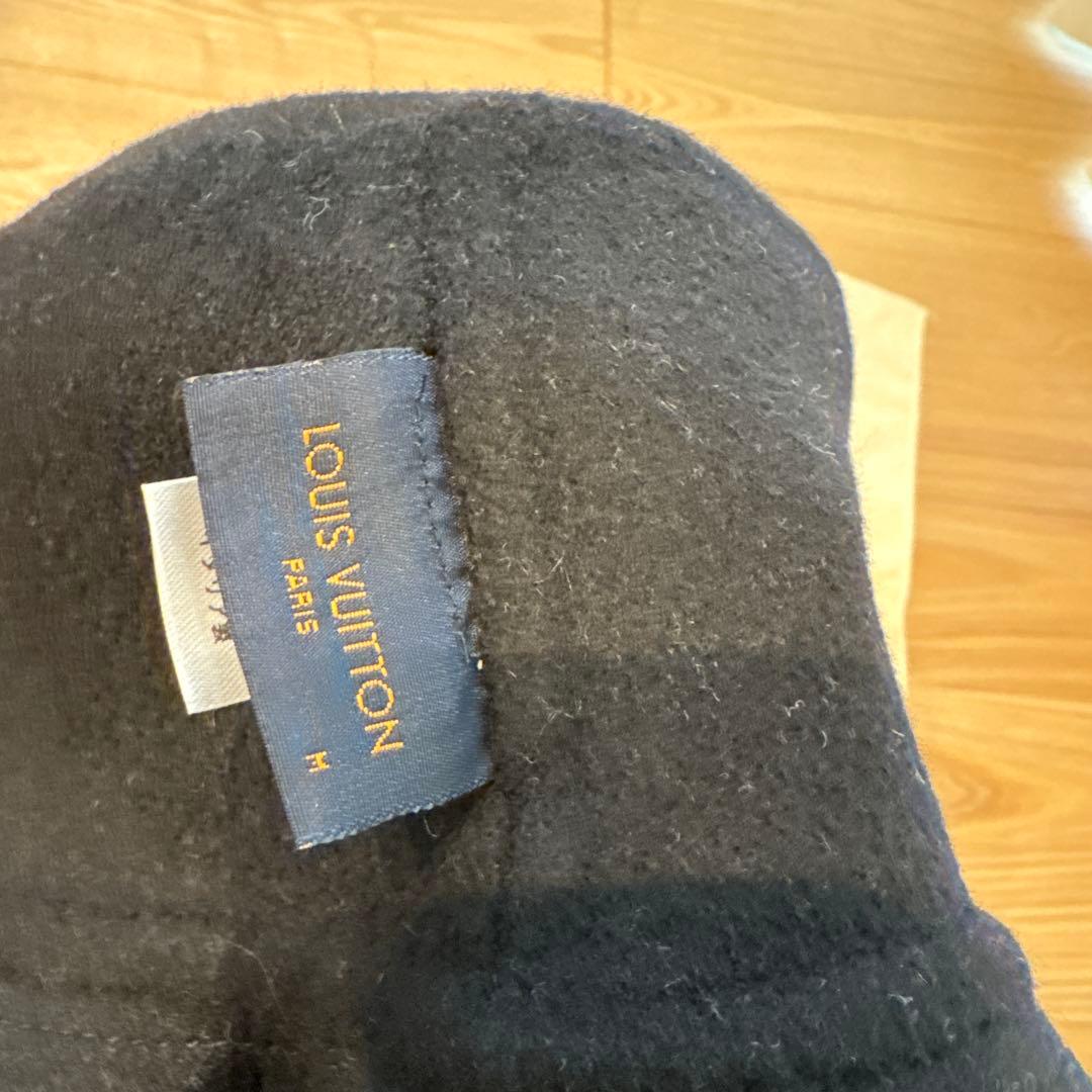 Louis Vuitton バケットハット ブラック ウール