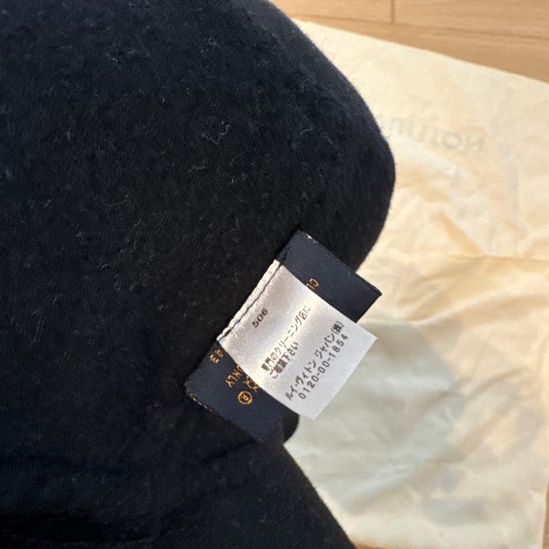 Louis Vuitton バケットハット ブラック ウール