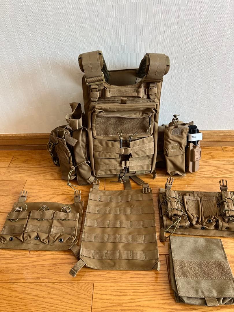 TMC 420 コヨーテブラウン　プレートキャリアセット