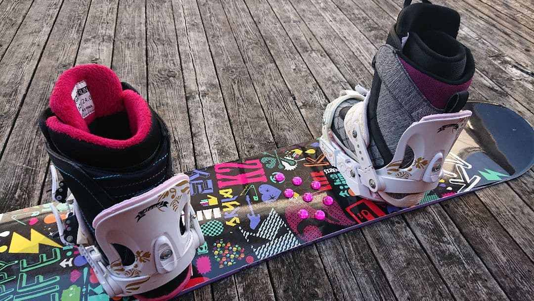 スノーボード 4点セット K2 142 ブーツ 2足 24 & 25.5