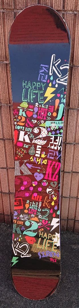 スノーボード 4点セット K2 142 ブーツ 2足 24 & 25.5