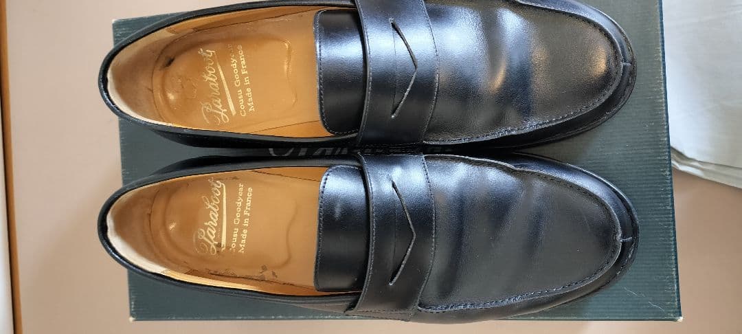 Paraboot ADONIS ブラック 6 GALAXY パラブーツ アドニス