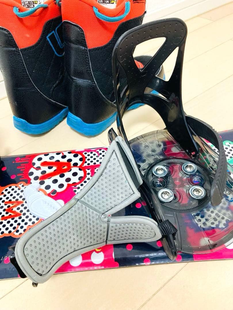 イグニオ　スノーボード　90cm 子供用キッズジュニア バートンブーツ19.5