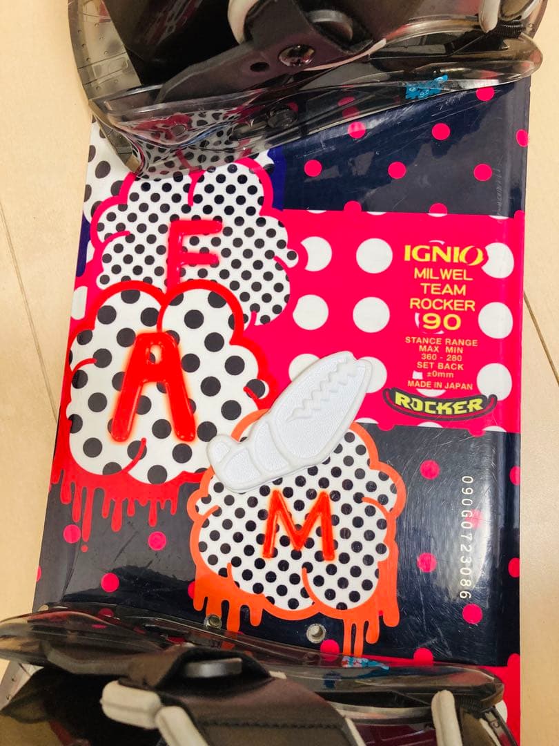 イグニオ　スノーボード　90cm 子供用キッズジュニア バートンブーツ19.5