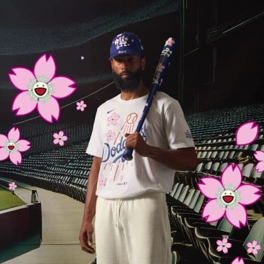 村上隆 東京シリーズ2025 Dodgers ドジャース トートバッグ ③