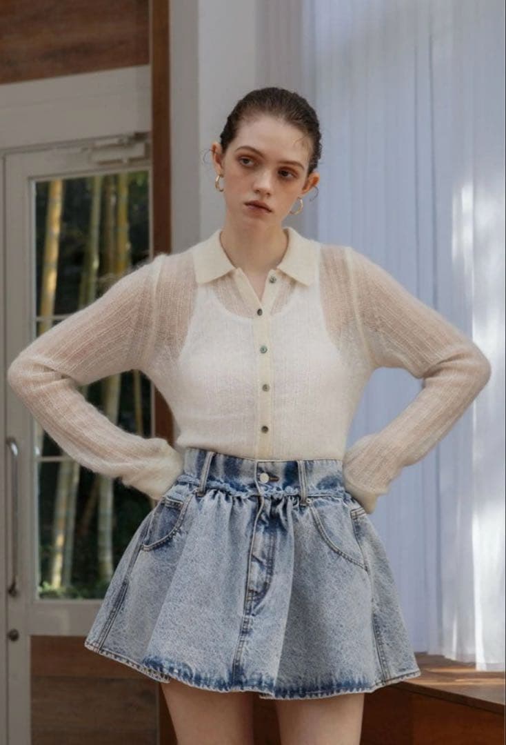 Olympia Denim Skirt デニムスカート【THE TOE】