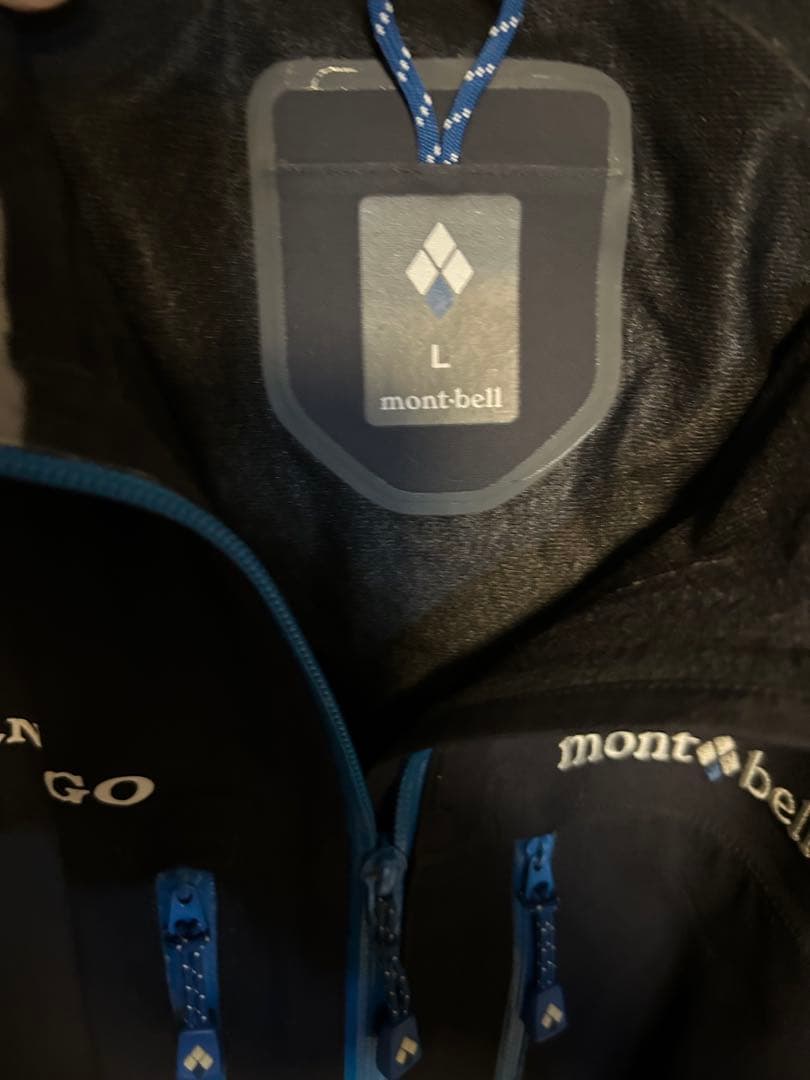 ※非売品！COLNAGOロゴ入りmontbell フード付きナイロンジャケットL
