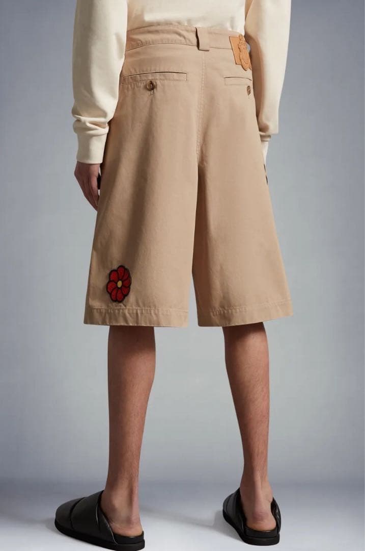 新品 モンクレール×JW ANDERSONマクラメフラワーショートパンツ S