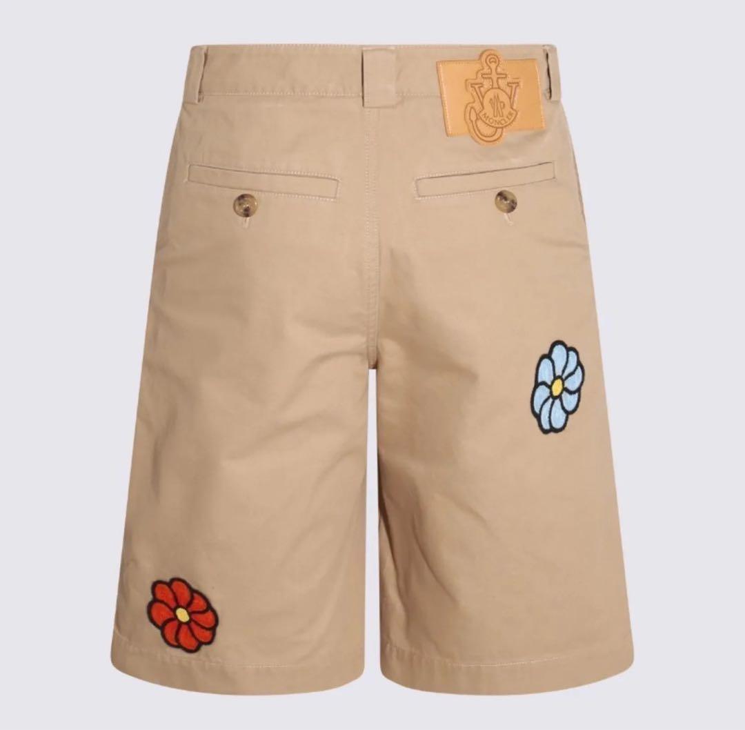 新品 モンクレール×JW ANDERSONマクラメフラワーショートパンツ S