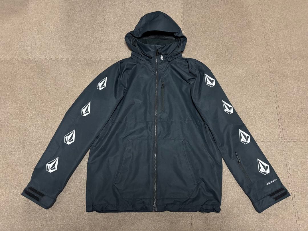 【中古美品】　Lサイズ VOLCOM ウェア上下セット ZIP-TECH