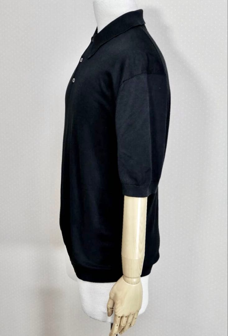 JOHN SMEDLEY ISIS 30G コットンニット ポロシャツ M