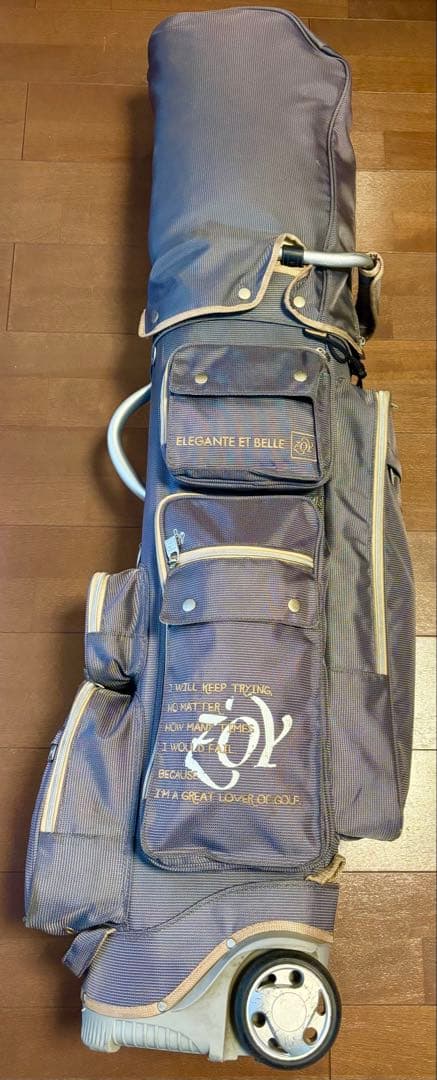 Zoy キャスター&ハンドル付きキャディバッグ