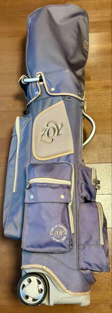 Zoy キャスター&ハンドル付きキャディバッグ