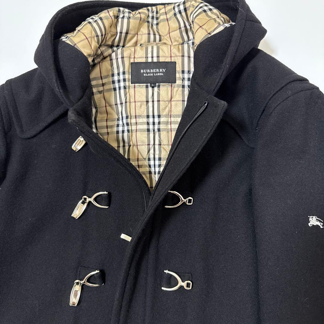 BURBERRY BLACK LABEL ダッフルコート L