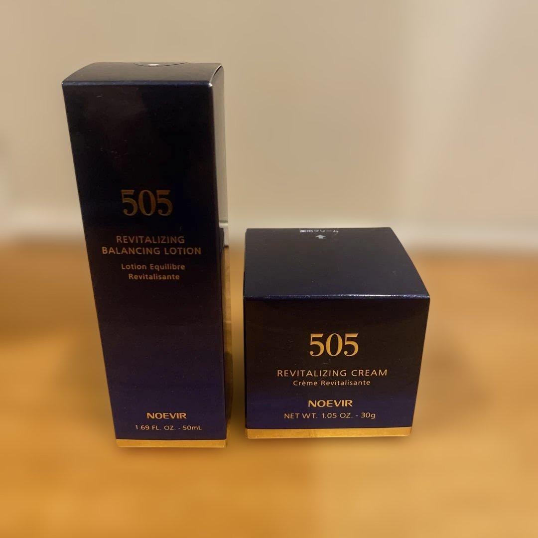 ノエビア505 リバイタライジングセット 薬用クリーム　薬用スキンローション