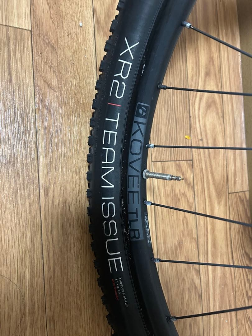 BONTRAGER KOVEE TLR 完組ホイール　DEORE スプロケ付き