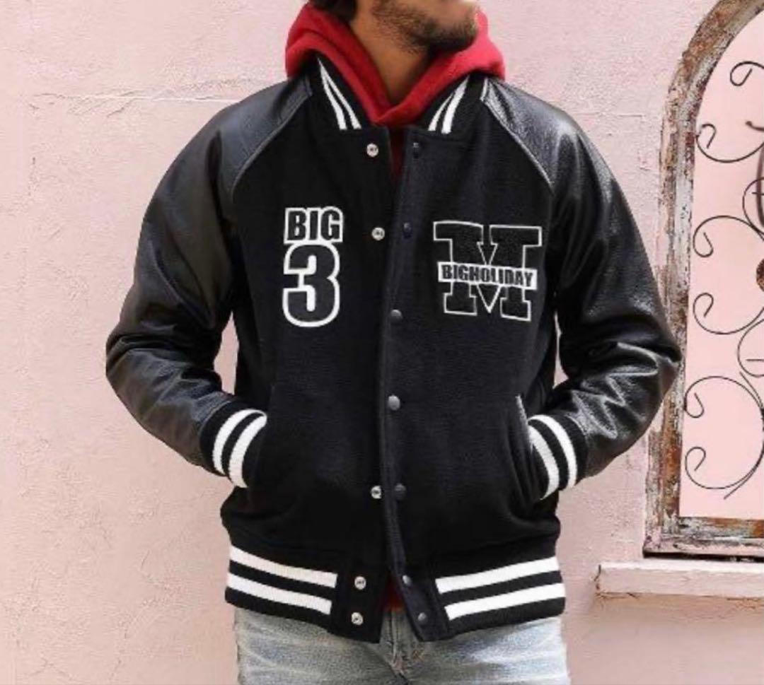 TMT BIG3スタジャン ブラック TJK-S20SP01