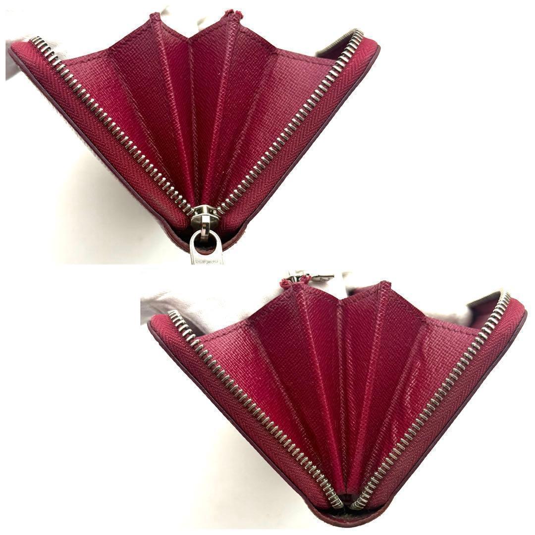 【極上美品】新型ルイヴィトン エピ ジッピーウォレット フューシャ 長財布