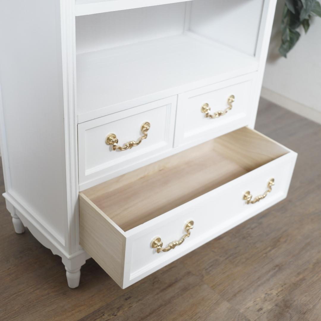 【新品・未使用】　キャビネット　アンティーク金取っ手