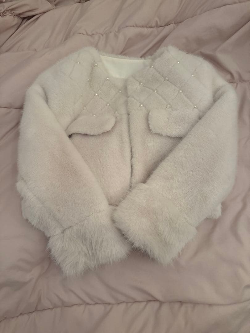 ジャケット・アウター Lumignon original Quilting fur coat