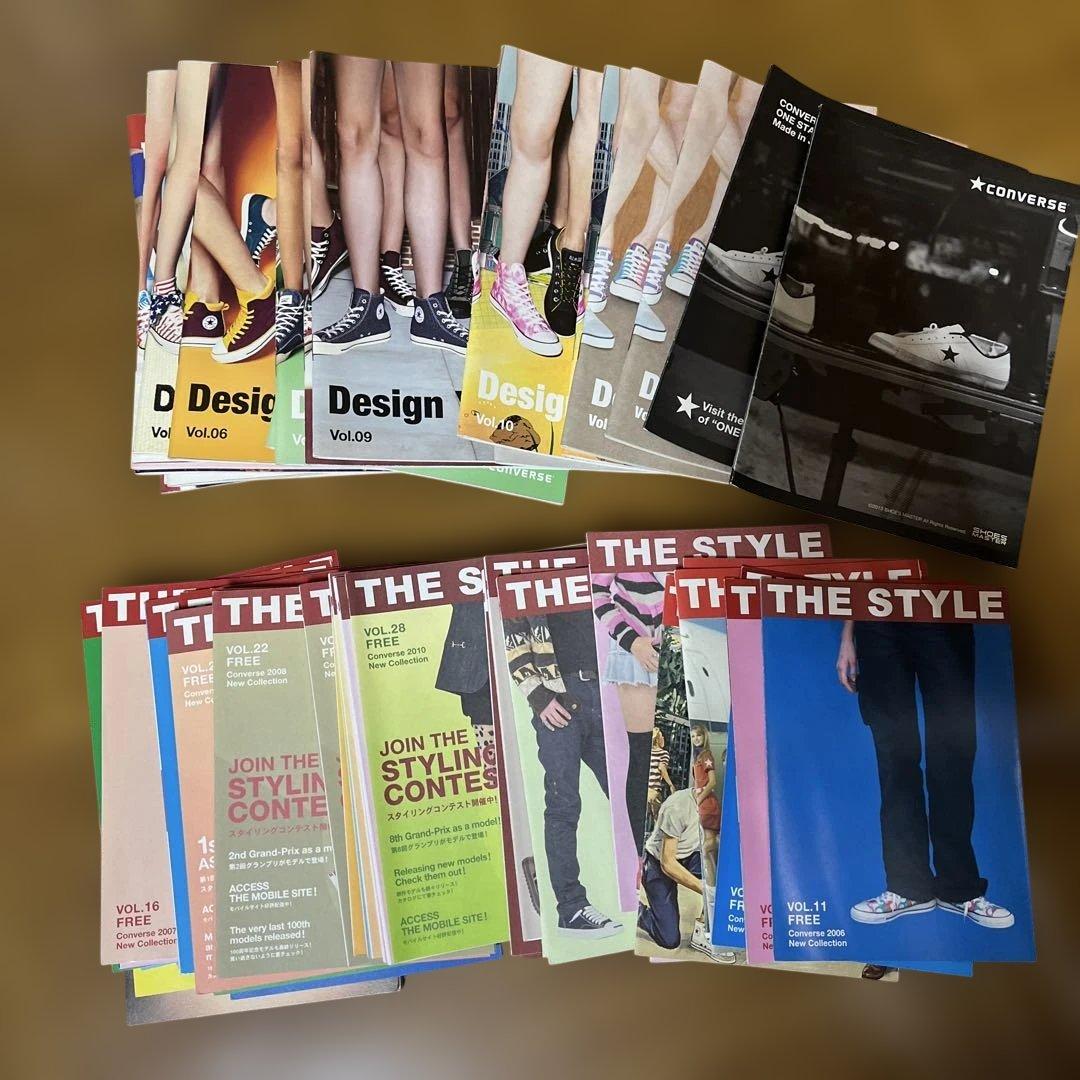 【貴重！】CONVERSE カタログ　パンフレット　まとめ売り！