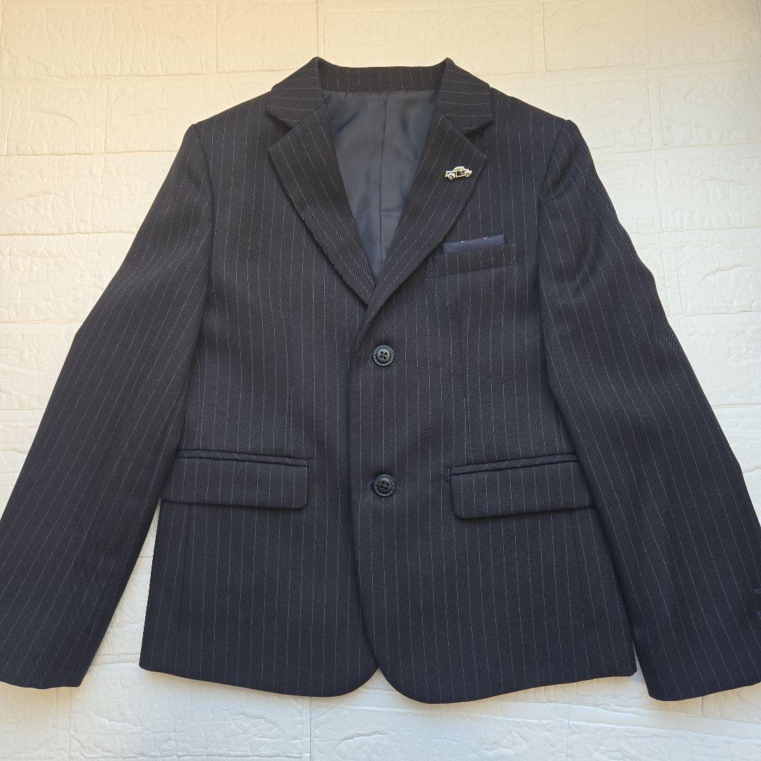 【美品】ショパンCHOPIN 男子スリーピーススーツ　フォーマル6点セット130