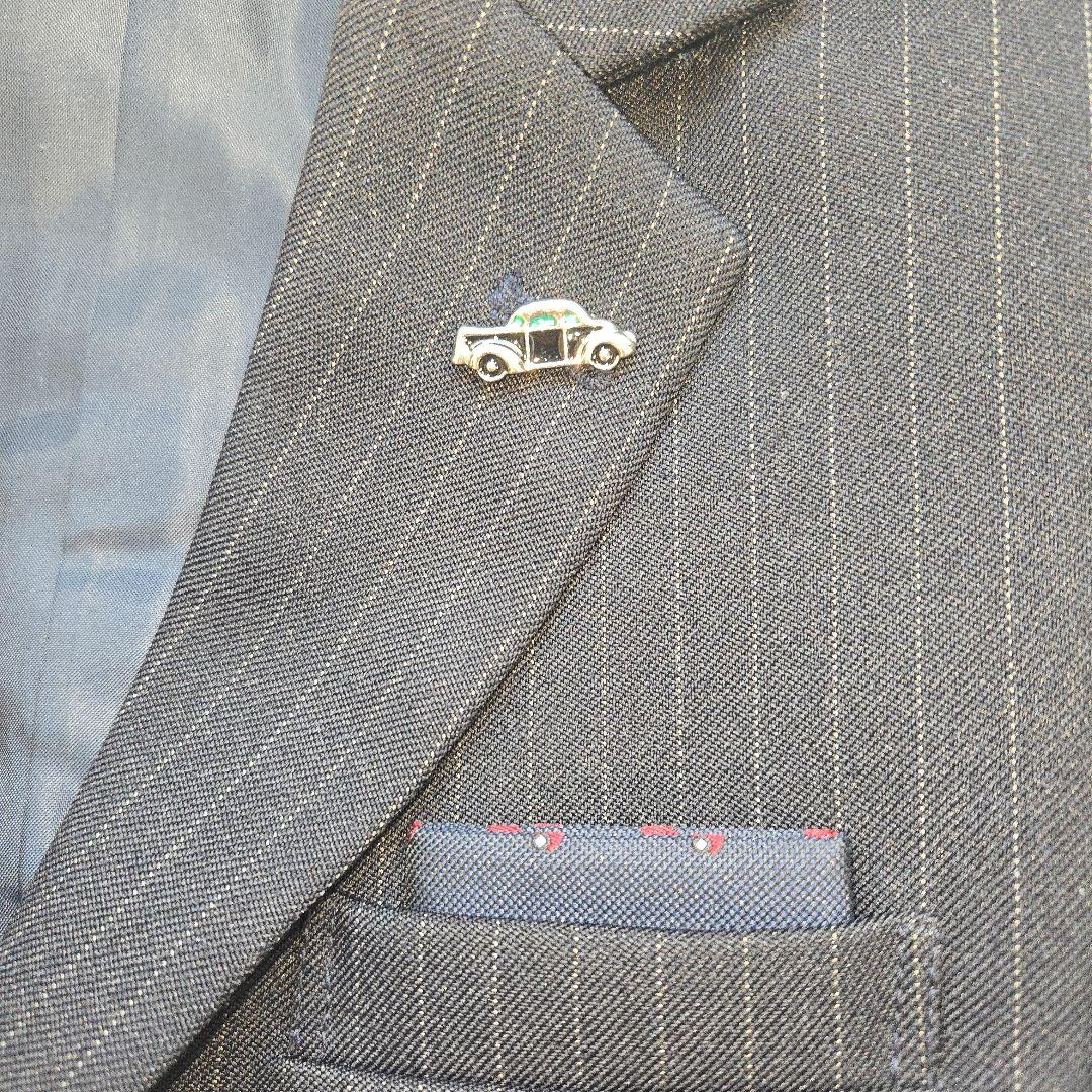 【美品】ショパンCHOPIN 男子スリーピーススーツ　フォーマル6点セット130