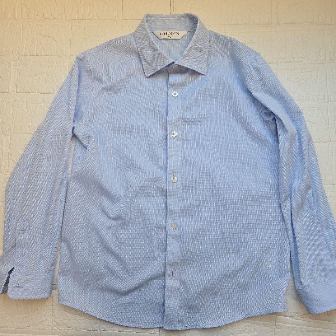 【美品】ショパンCHOPIN 男子スリーピーススーツ　フォーマル6点セット130