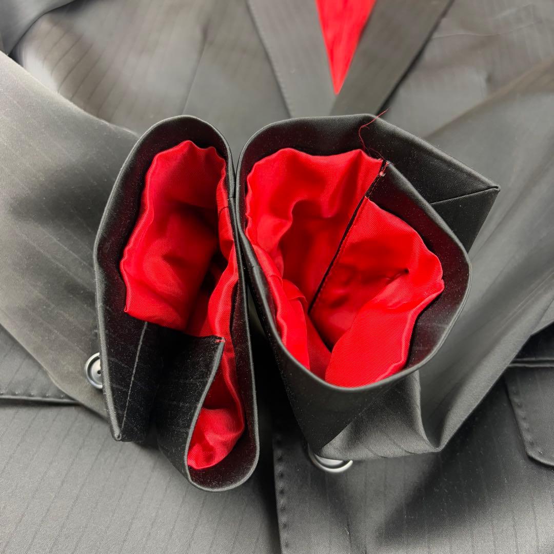 【美品】バッファローボブス　スーツ　L　チェーン　フレアパンツブラック