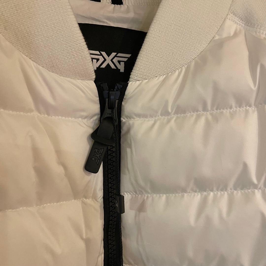PXG 新作ゴルフ ウェア レディース ジャケット ダウン ニット トップス白M