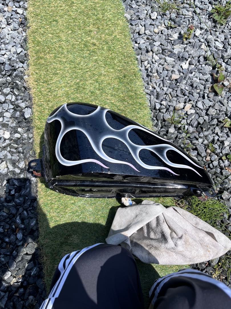 フレイムス　スポーツタンク　ハーレー　ショベルヘッド