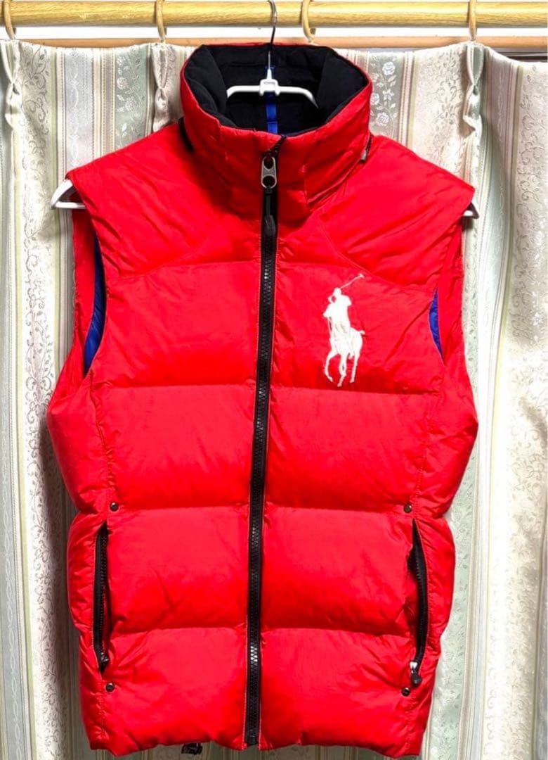 ラルフローレン　ビッグポニー　レディース ダウンベスト XS