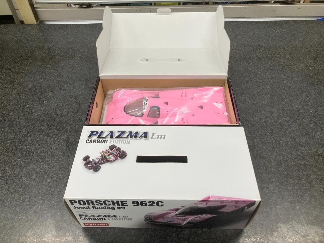 京商プラズマ Lm カーボンエディション ポルシェ 962C +スペアボディ3点