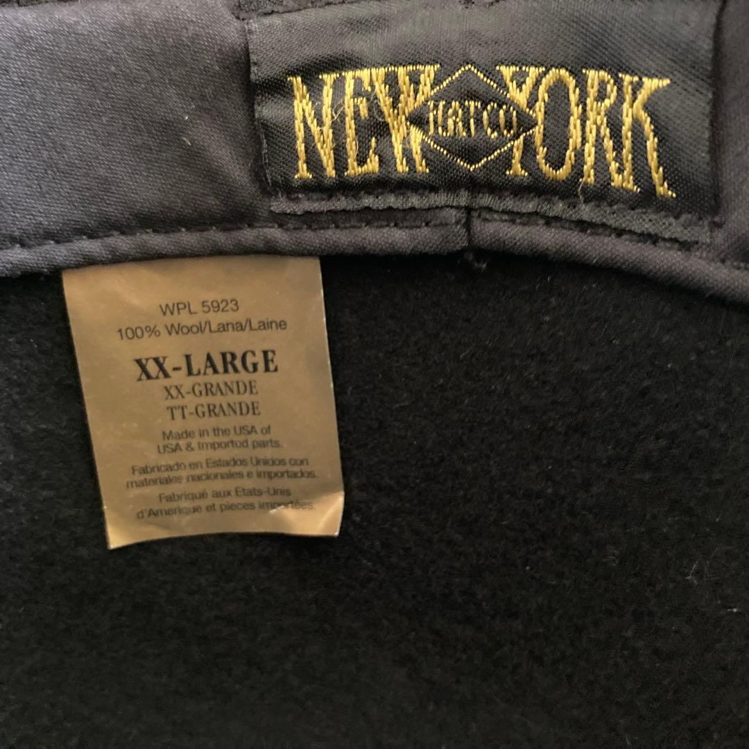 美品　NEWYORK 帽子　LL ブラック