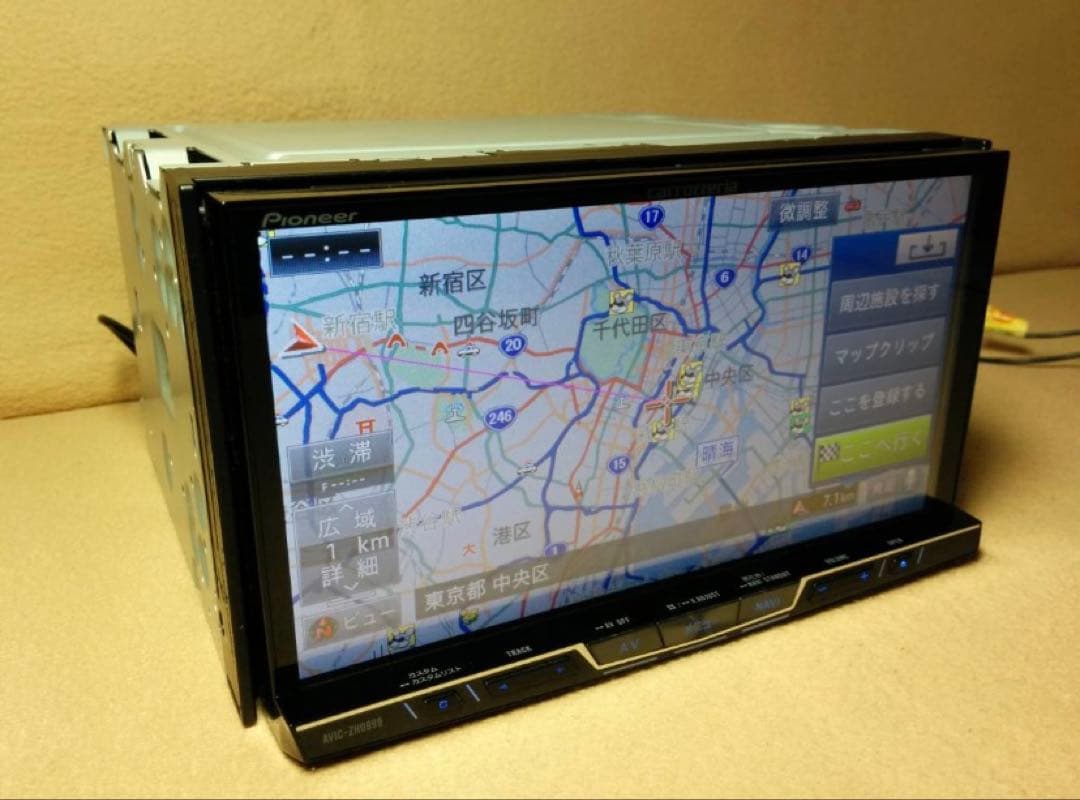 最高峰AVIC-ZH0999(高速)SSD仕様 最新2025年度地図&オービス