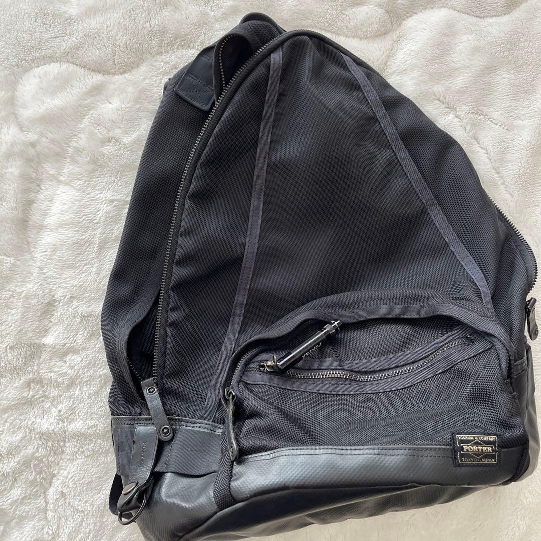 PORTER ヒート　ブラック リュック