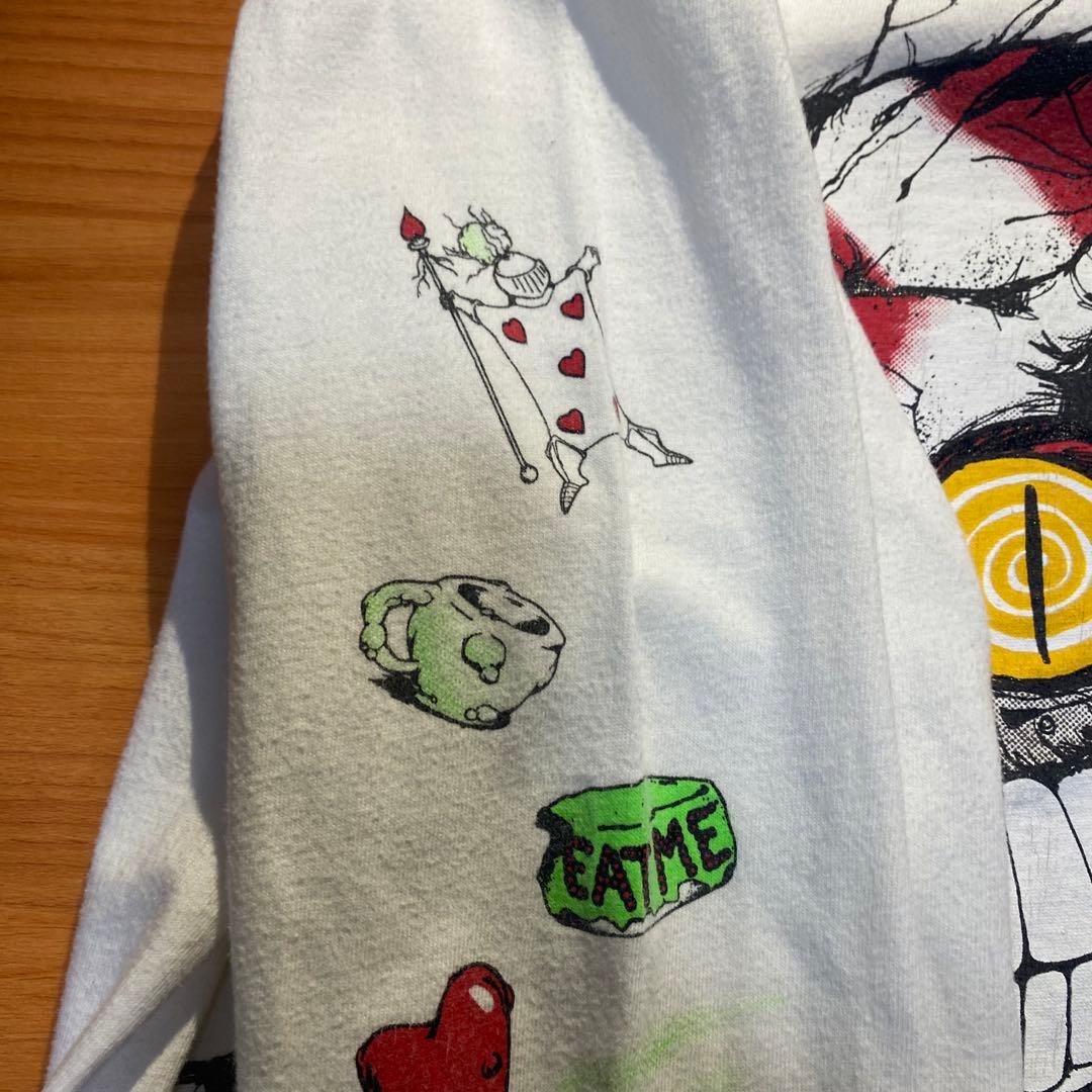 90s ANDAZIA 不思議の国のアリス　チェシャ猫　 ロンT レア　希少