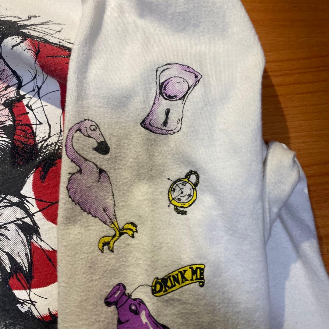 90s ANDAZIA 不思議の国のアリス　チェシャ猫　 ロンT レア　希少