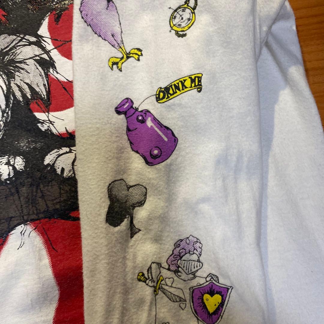 90s ANDAZIA 不思議の国のアリス　チェシャ猫　 ロンT レア　希少