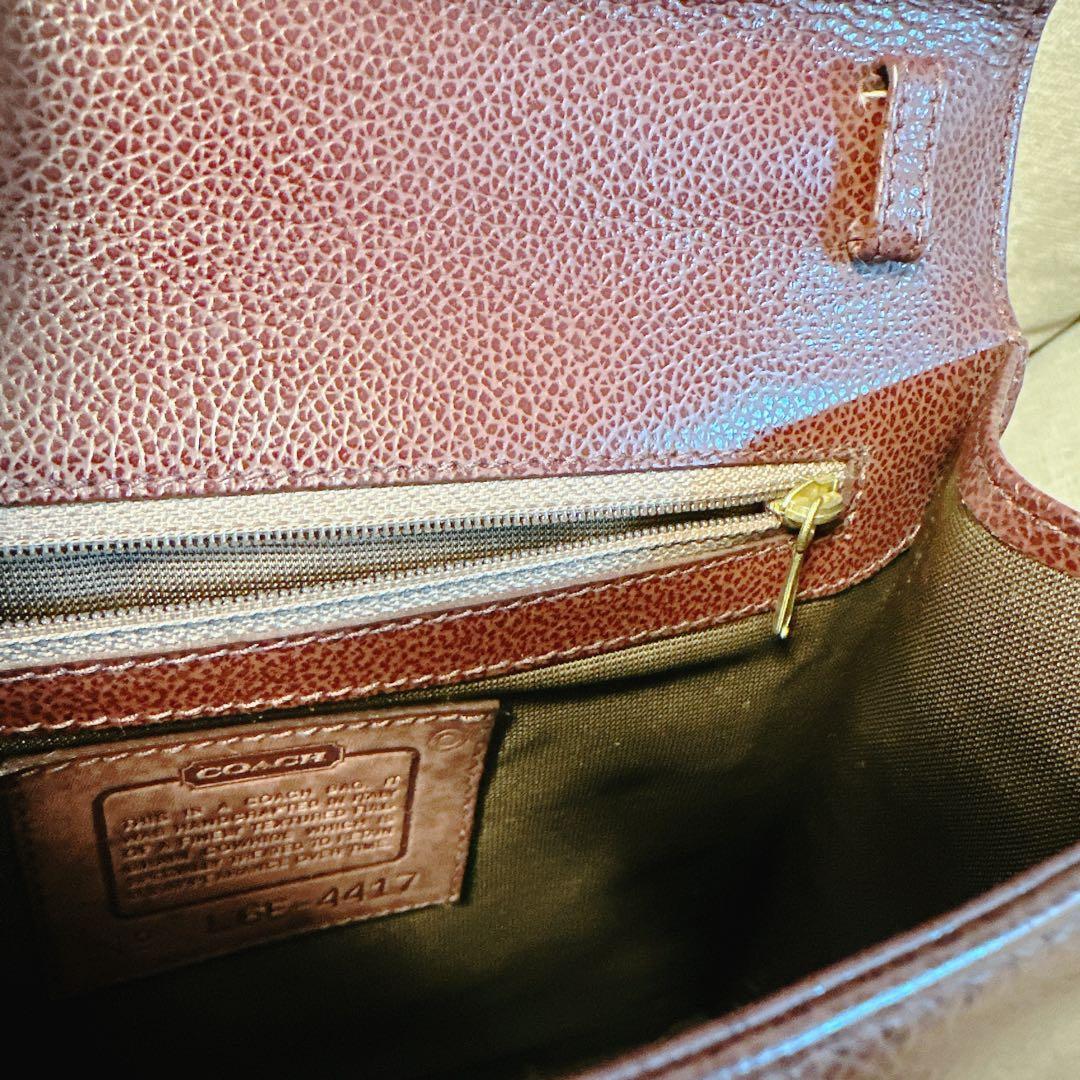 新品同様希少イタリア製 オールドコーチ ショルダーバッグ OLD COACH