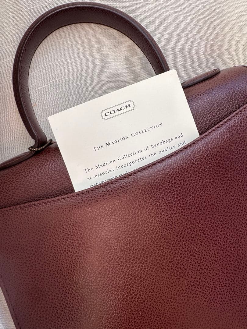 新品同様希少イタリア製 オールドコーチ ショルダーバッグ OLD COACH